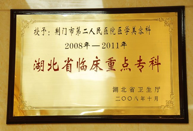 湖北省临床重点专科