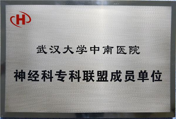 中南医院神经科联盟单位