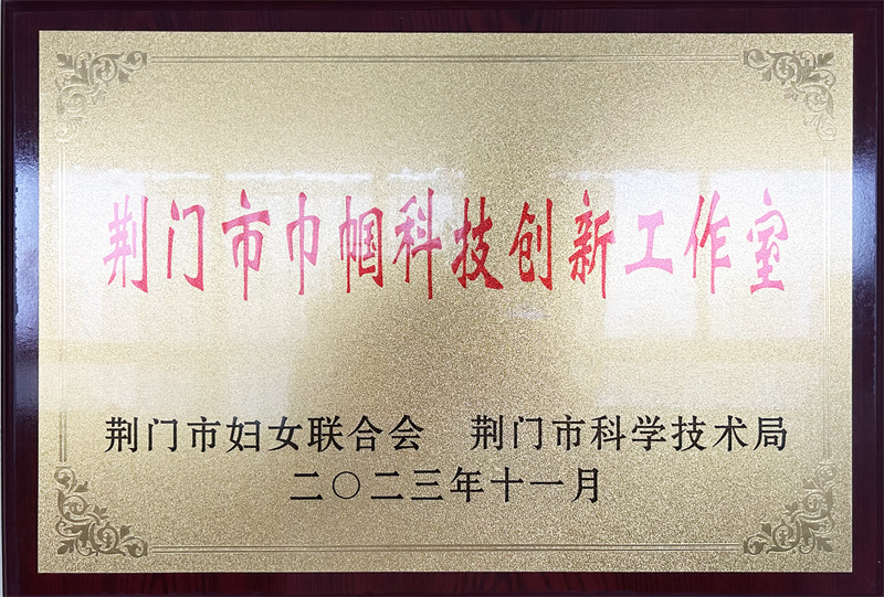 荆门市巾帼科技创新工作室