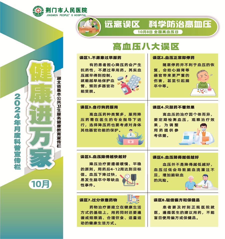 《健康进万家》2024年10月：远离误区 科学防治高血压